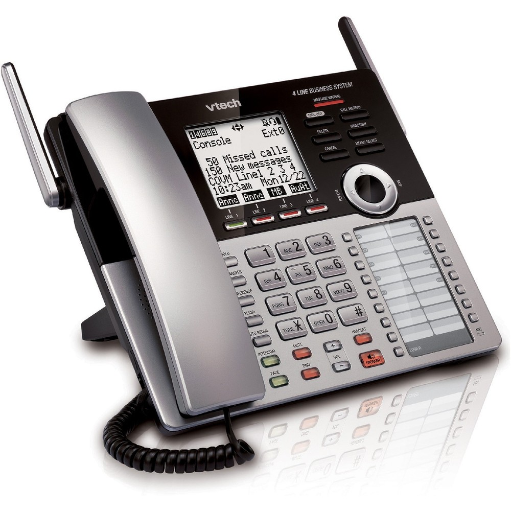 VTech CM18245 DECT 6.0 Standard Phone - Black (cm18445)