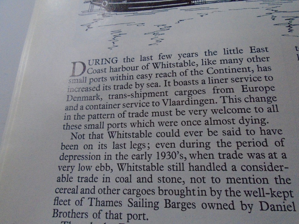 HMS REPULSE / STEAM COASTERS WHITSTABLE GOOD ARTICLE FROM 1968