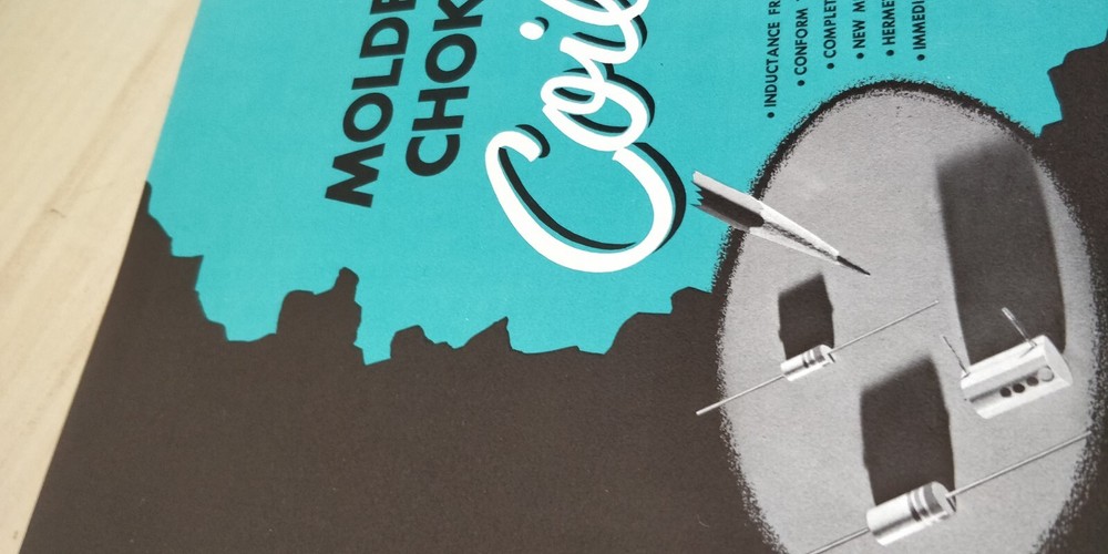 1958 ~ Delevan Electronics ~ Catalog ~ Molded Choke Coils