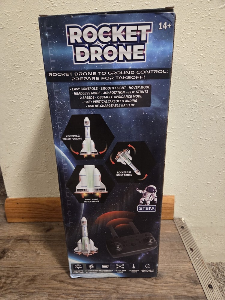 Space Force R/C Rocket Drone