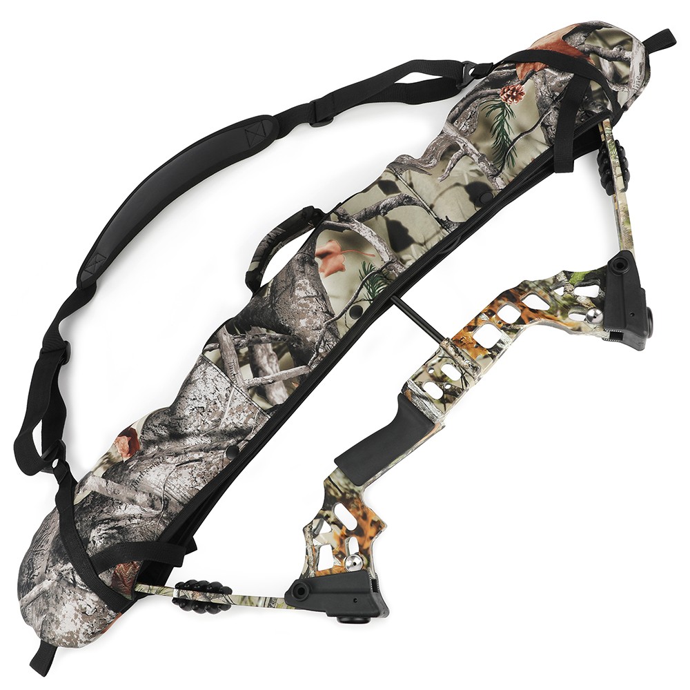 Archery Neoprene Compound Bow Bag Bow Cams Carrier Target Shooting Protector