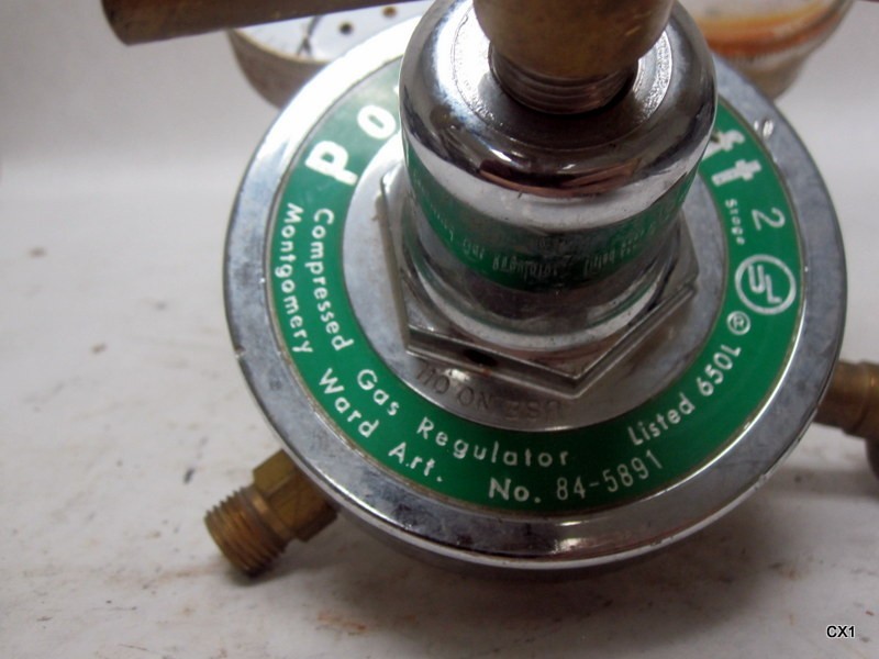 MISSING LID Harris Power-Kraft 2 Stage Regulator Oxygen Acetylene Welding Torch