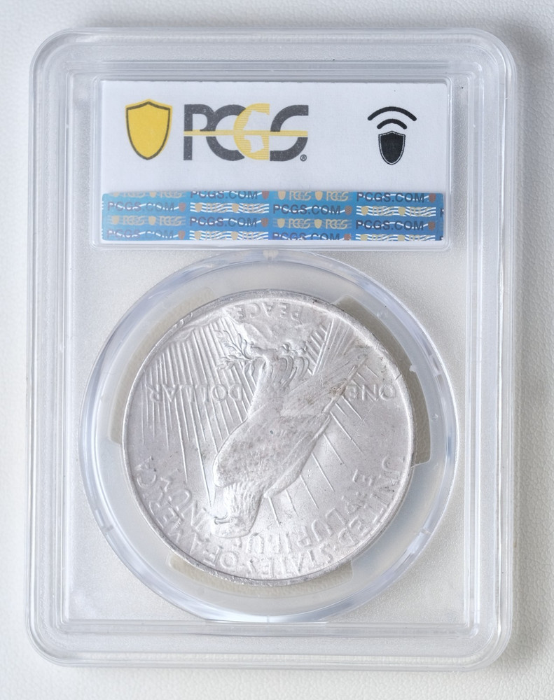 1923 Silver Peace Dollar PCGS MS63 "787"
