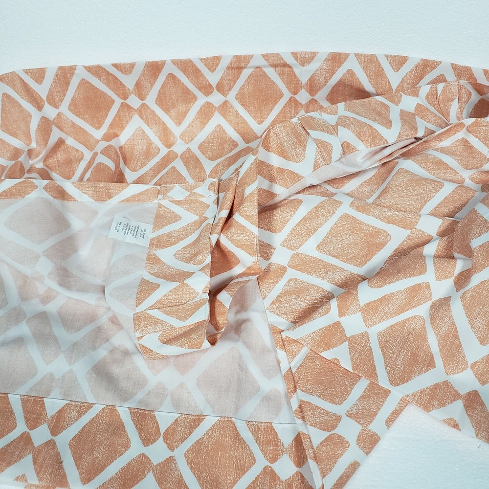 Home Essence Natalie Window Panel, Orange**STAINED**