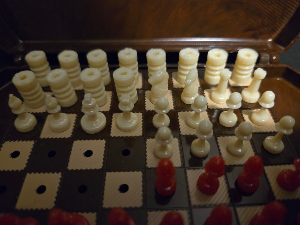 E.S. Lowe Travel Chess Game 1945