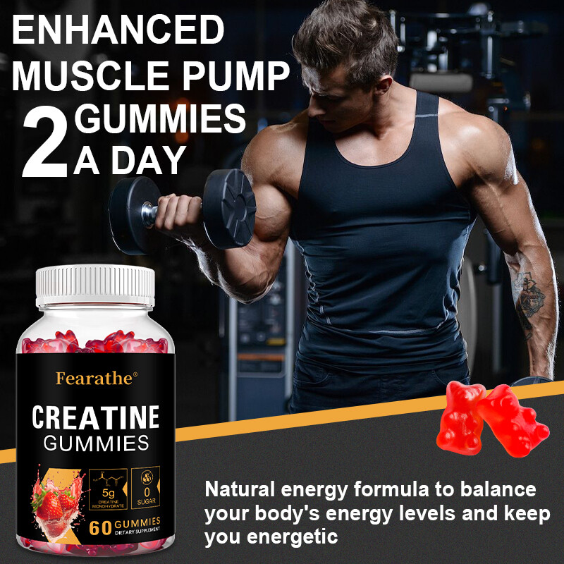 Creatine Monohydrate 5 g Boost Brain Function + Build Muscle