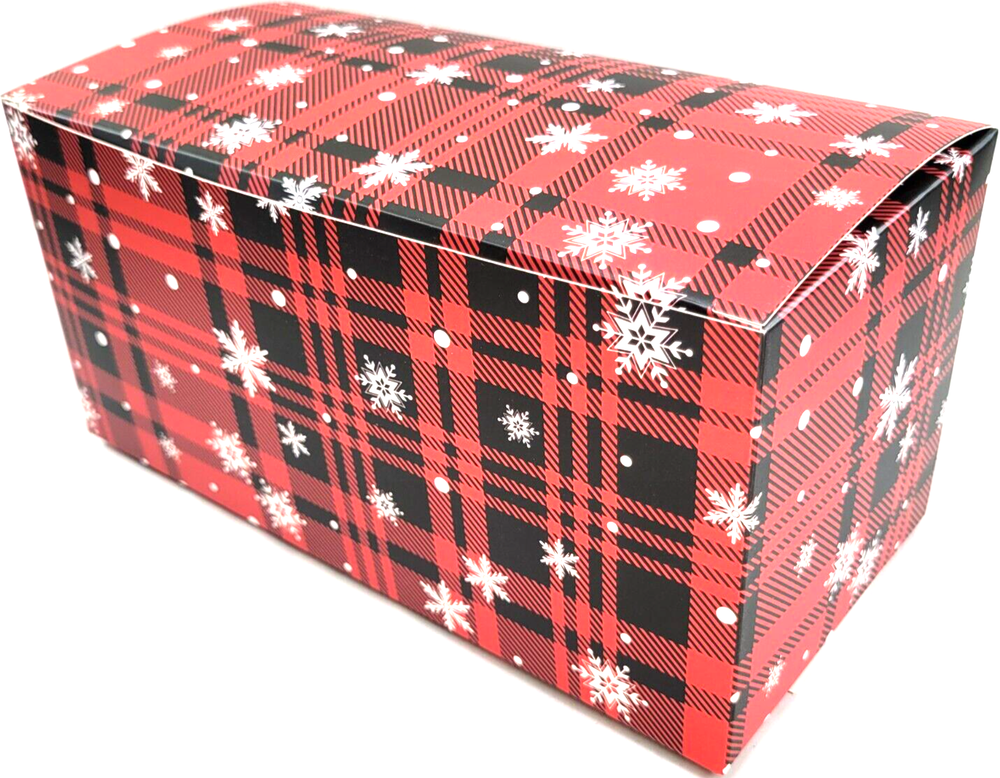 36 Christmas Gift Boxes Assorted with Ribbon Gift Boxes 9 x 4 x 4" Craft Boxes