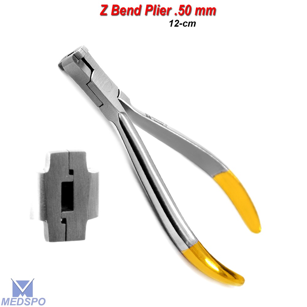 Orthodontic Z Bend Pliers Bending Forming Loop Archwire Detailing Instruments