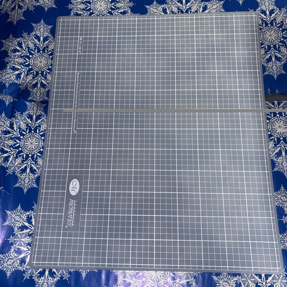 Creative Memories Custom System Cutting Mat Self Healing 10 1/2X 12 1/2 Preowned