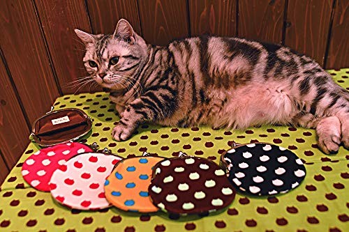 Nekotama Oxford Fabric Chocolate Chip Pattern NTSC 1I