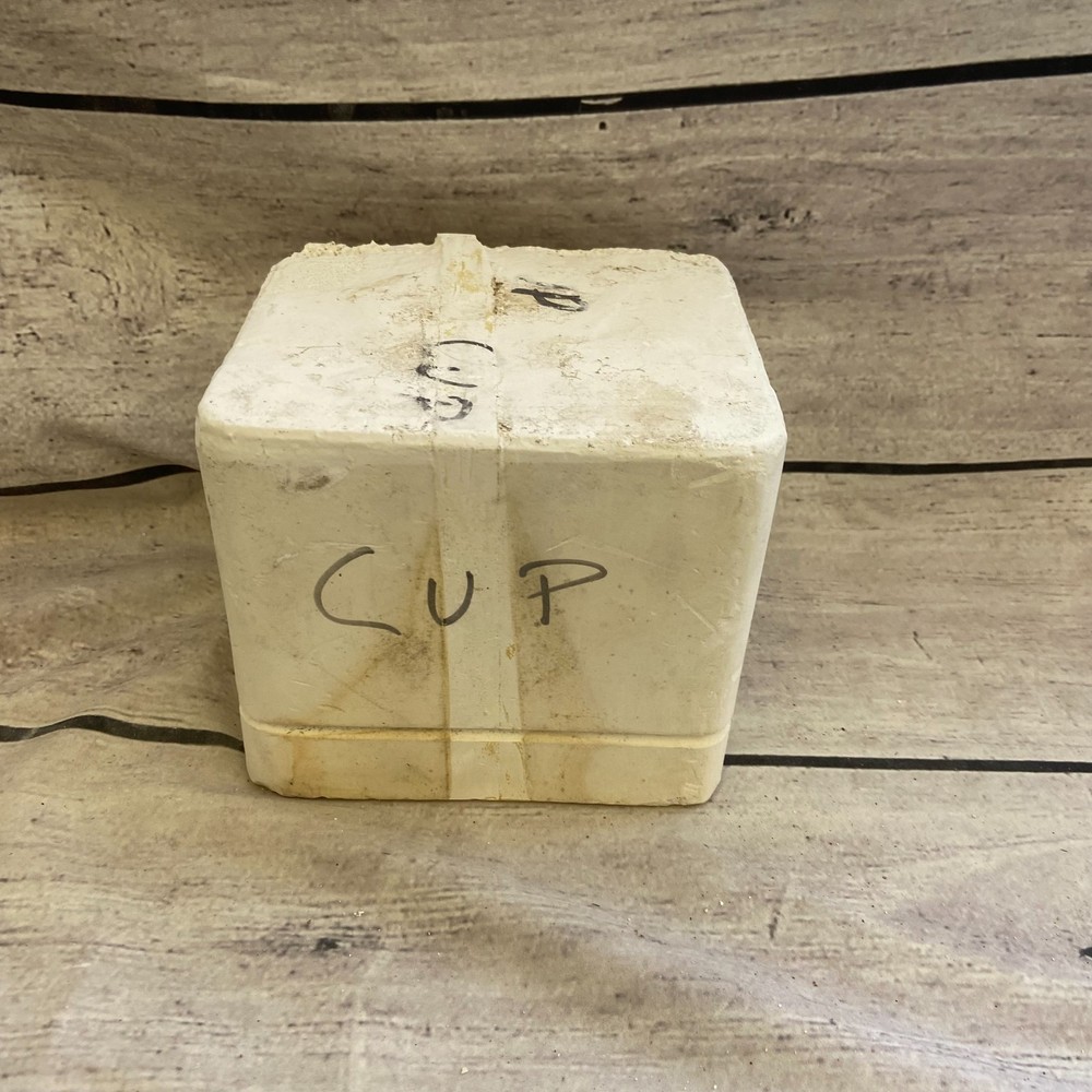 Unbranded Ceramic Casting Mold Round Plain Cup #W-462