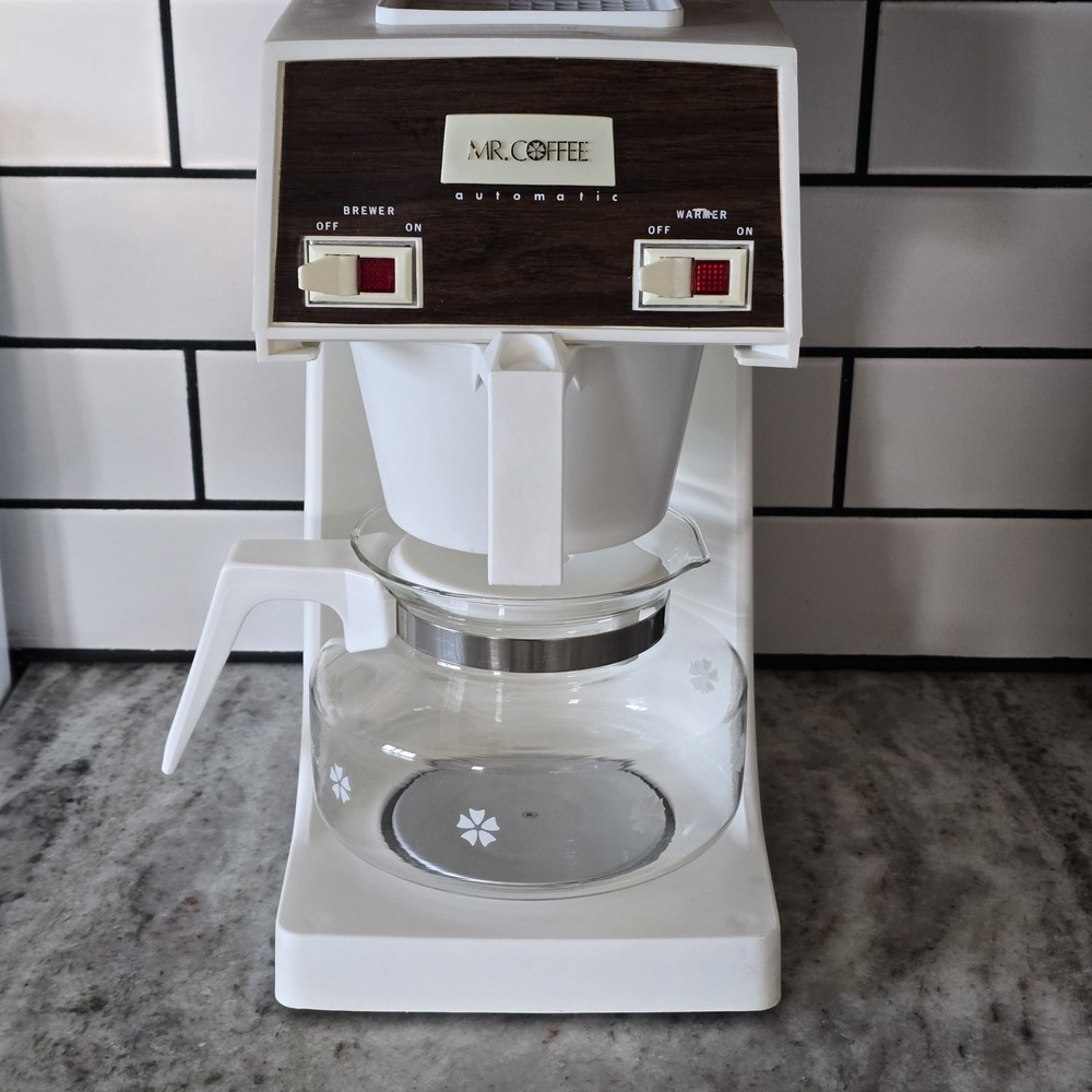Vintage Mr. Coffee Deluxe Automatic Coffee Maker Brewing System MC-1AC Tested