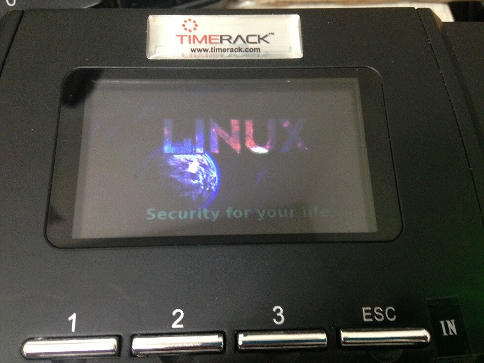 Time attendance terminal