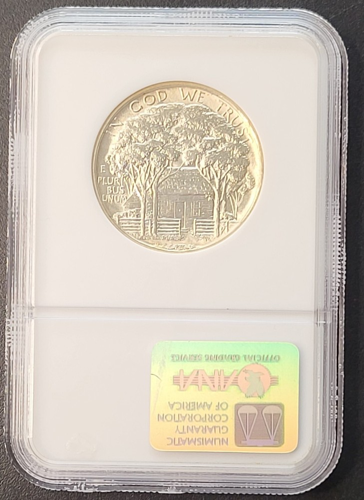 1922 50 Cent Grant Commemorative Silver Half MS 63 NGC Certified