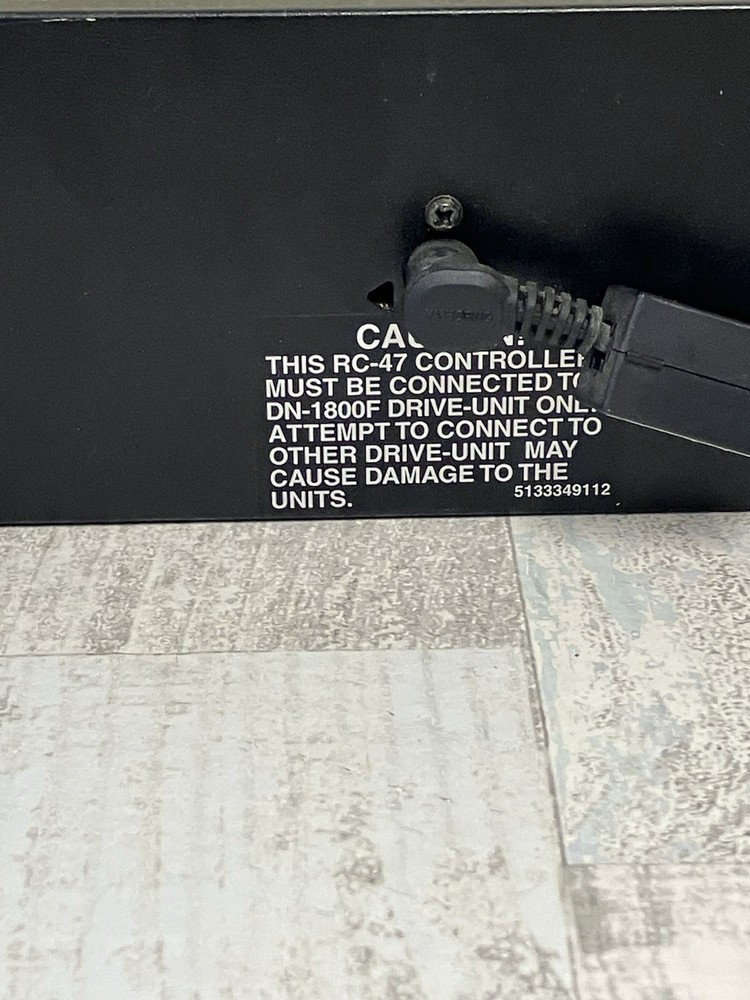 Denon DN1800F Controller WHITE -- TESTED WORKING