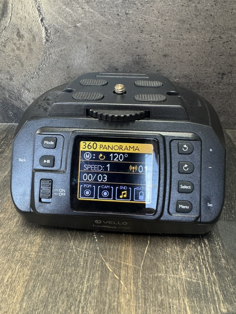 Vello FreeWave Orbit Motorized Pan Head with Remote (CP3015035)
