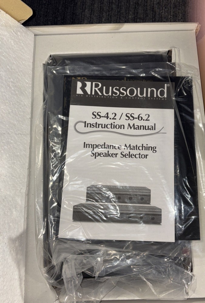 Russound SS-6.2 Six Pair Speaker Selector Single Source