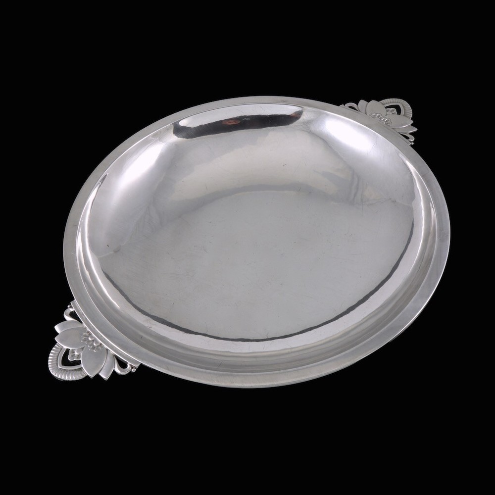 Georg Jensen. Sterling Silver Cactus Dish / Bowl - #629G.