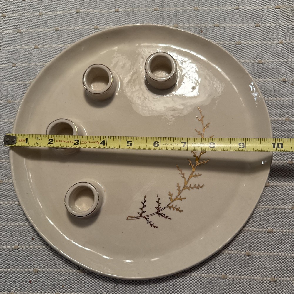 Handmade Studio Pottery Candle Holder