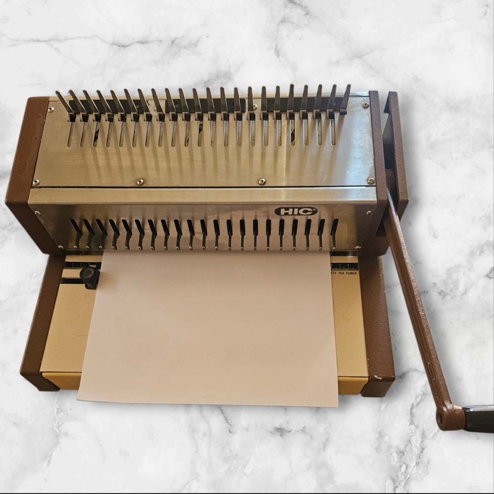 HIC HPB-210 Manual Comb Binding Machine