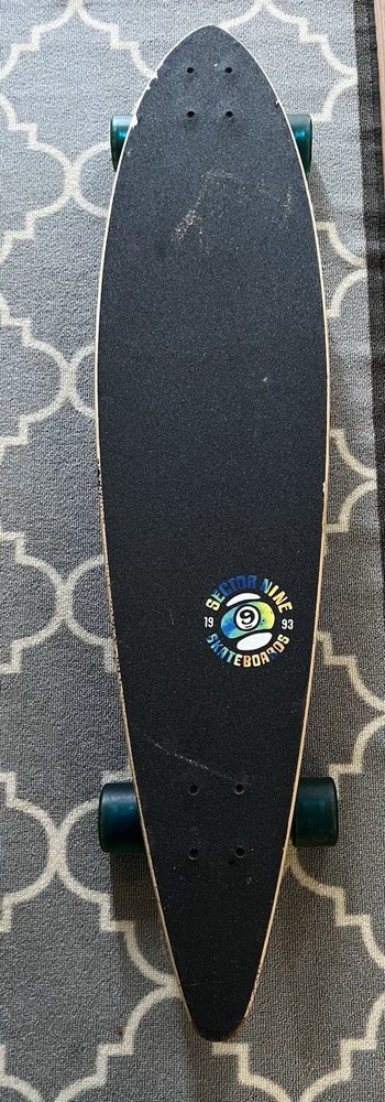 Sector 9 tie dye pintail longboard