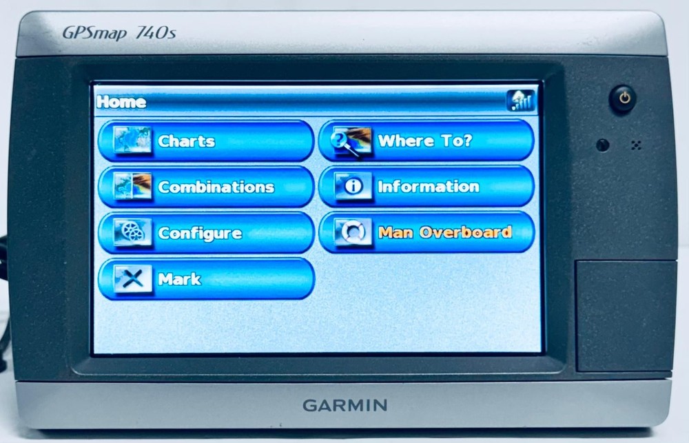 GARMIN GPSMAP 740s Chartplotter Radar Fishfinder Depth Finder