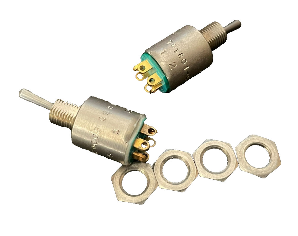 Round Switch Toggle Control Switch 6 Terminal TR20006