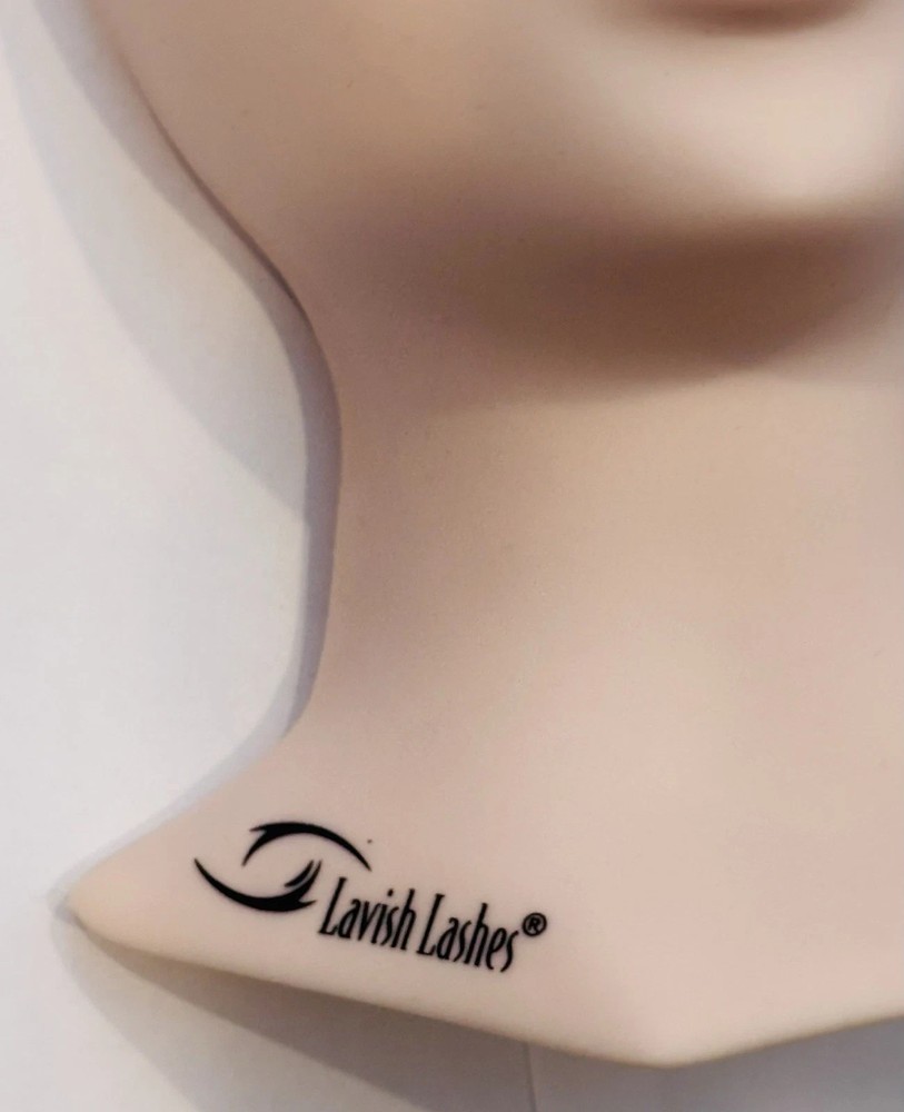LAVISH LASHES - Eyelash Extension Practice PROFESSIONAL Mannequin Head Training