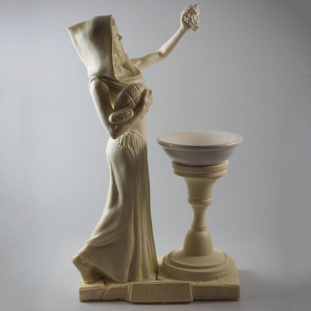 Hestia - Hand cast statue