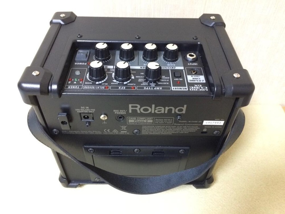 ROLAND MICRO CUBE GX Black Guitar Amp