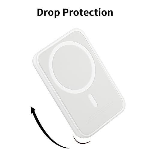 Silicone Case Compatible with Cover, Scratch & Magsafe Battery Pack Clear
