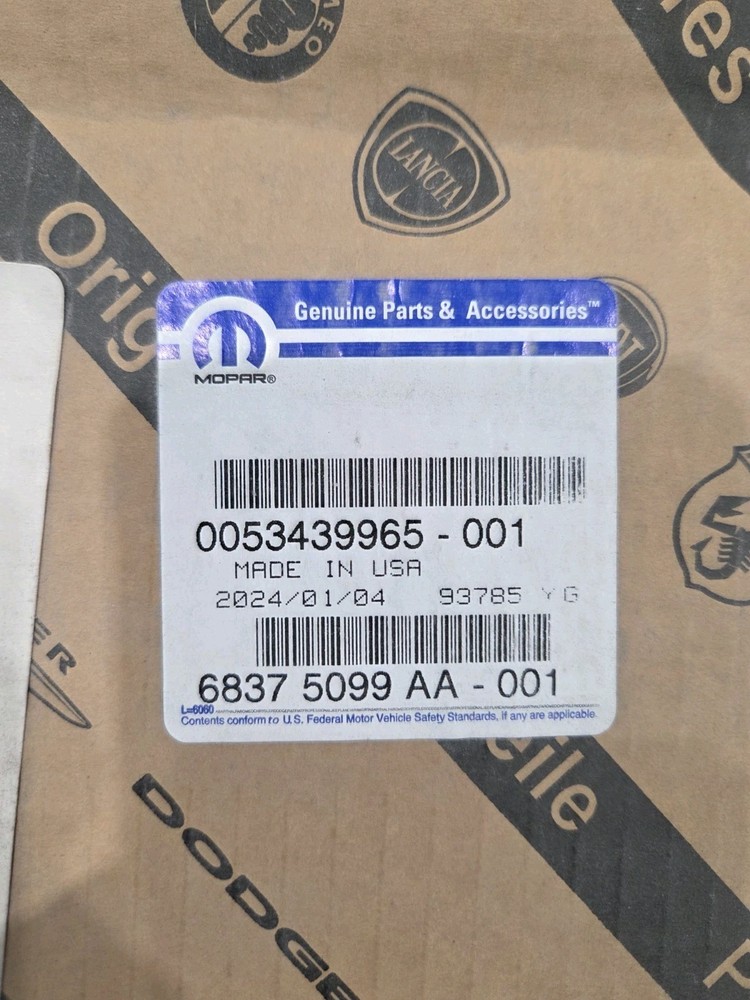 Mopar 68375099AA Genuine New