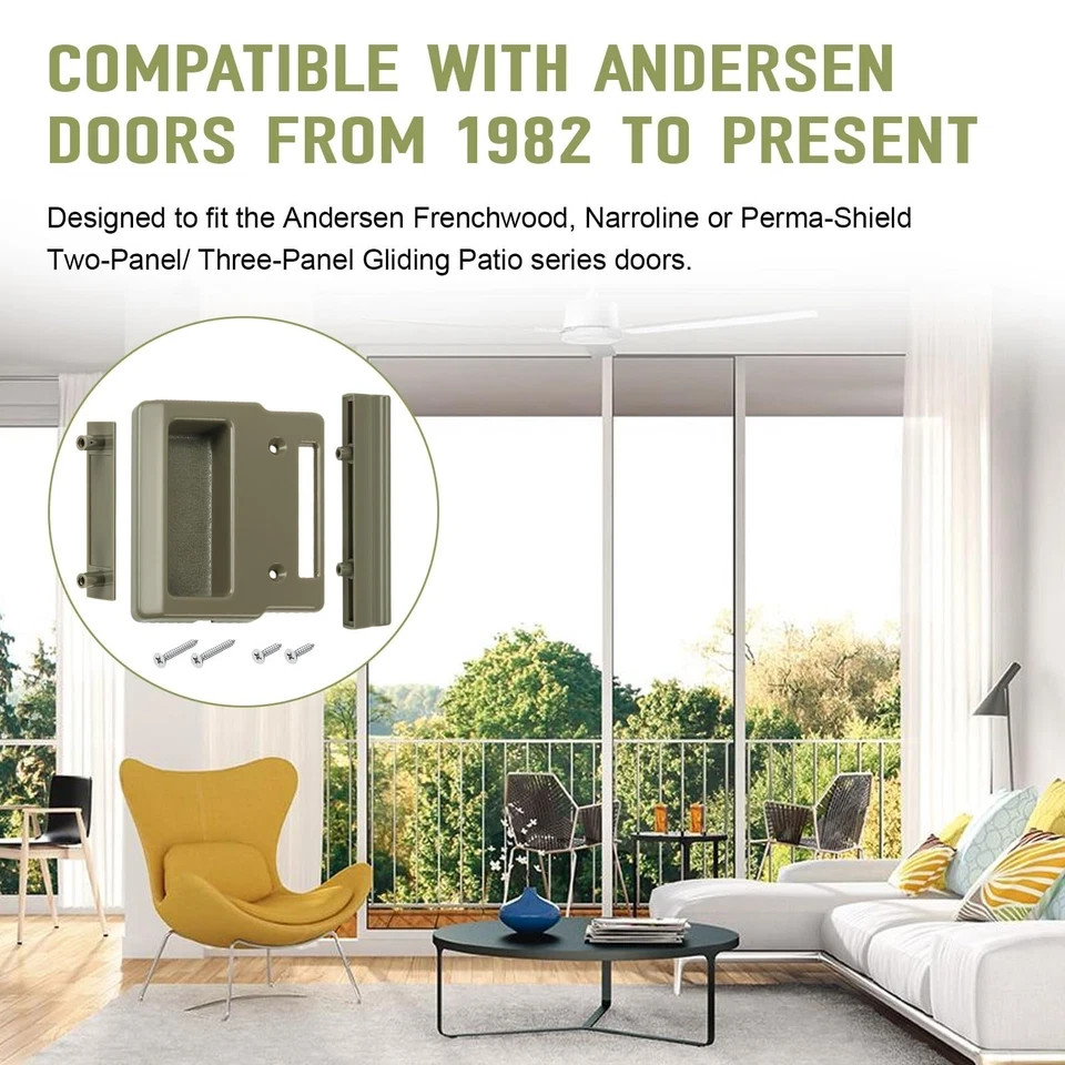 Sliding Screen Door Handle Replacement for Andersen Screen Door Hardware Kit ...