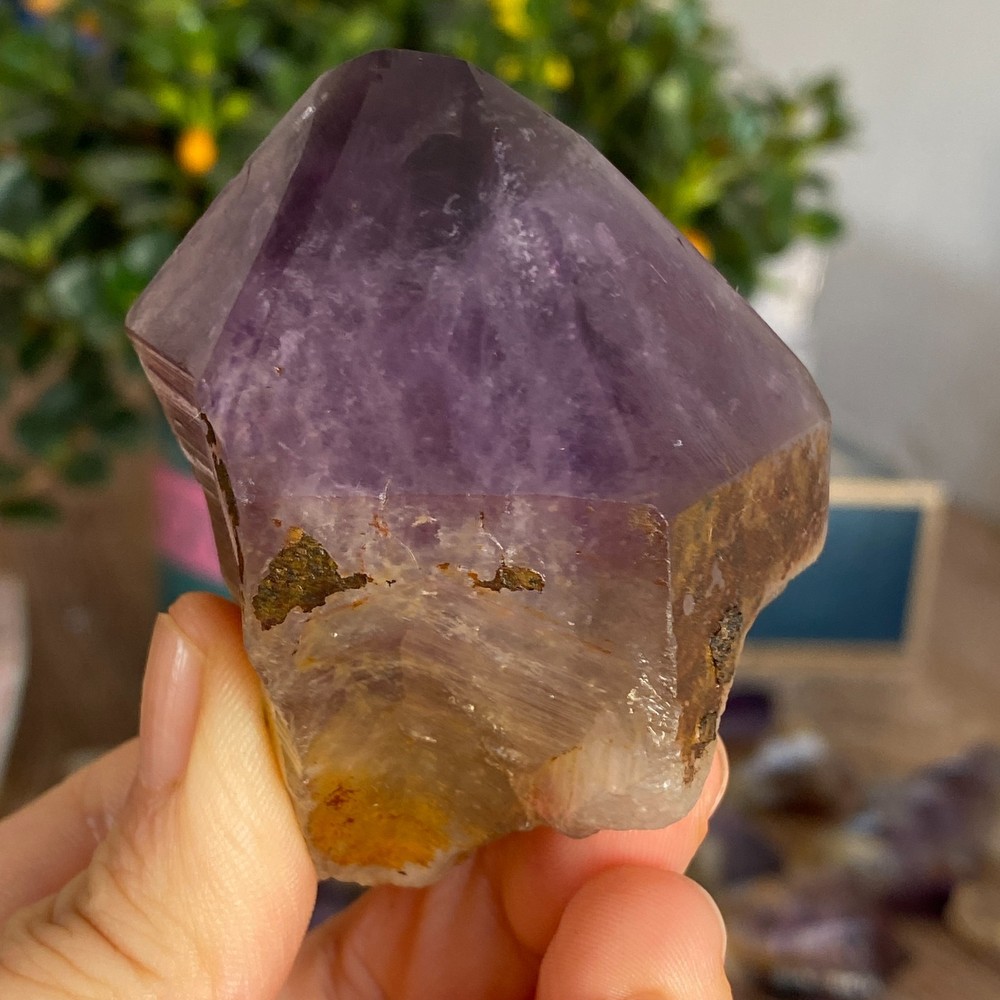 146g Natural Amethyst geode quartz clustercrystal specimen Healing