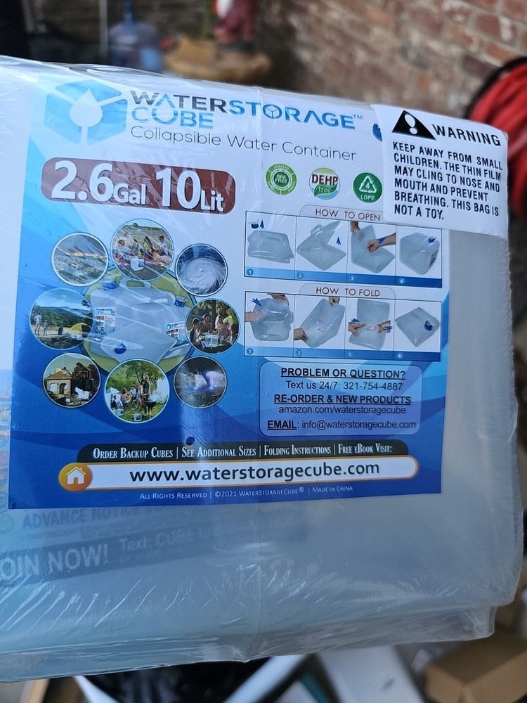 2.5 Gallon Wayer Storage Cube