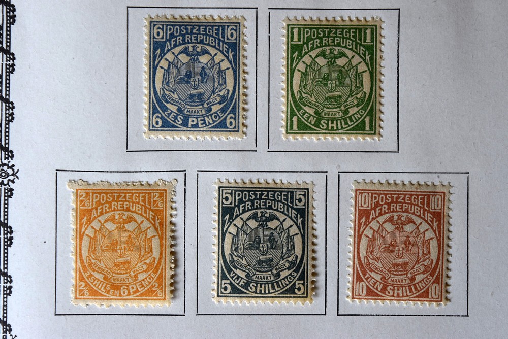Early Transvaal Mint Stamp Collection