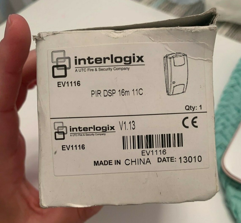 NEW Interlogix Aritech PIR Motion Sensor EV1116