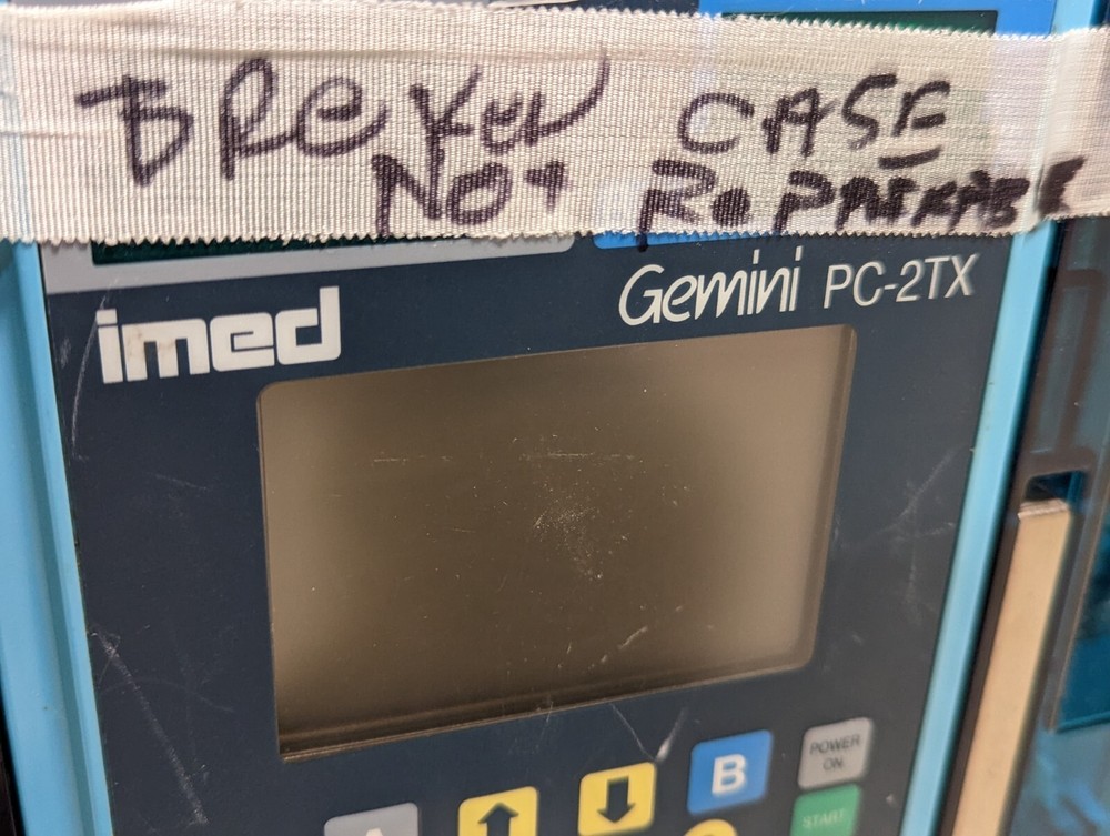 IMED PC-2TX volumetric infusion pump/controller