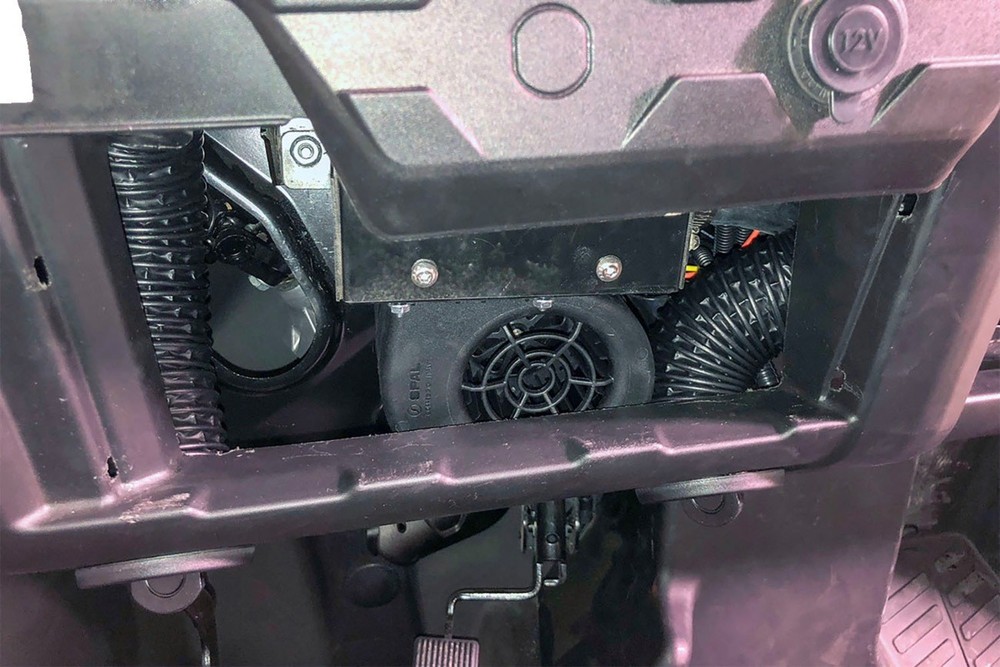 Moose Z4620 UTV Cab Heater - Can-Am - Dash Mount
