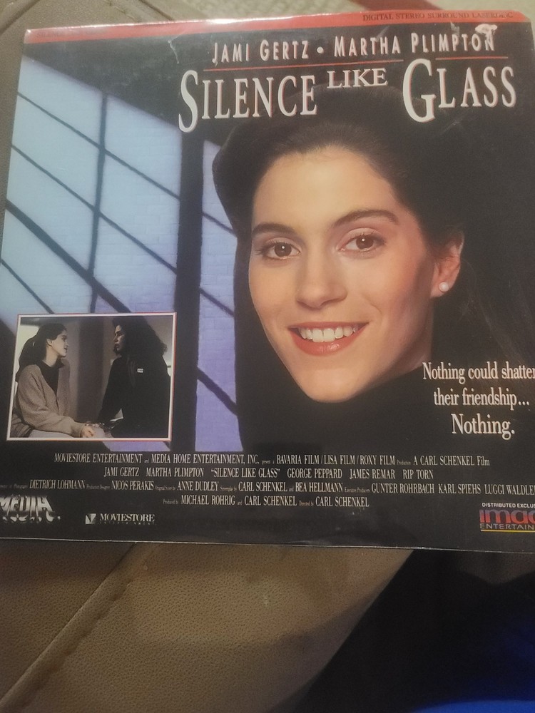 Silence Like Glass (Laserdisc, 1990) NEW SEALED