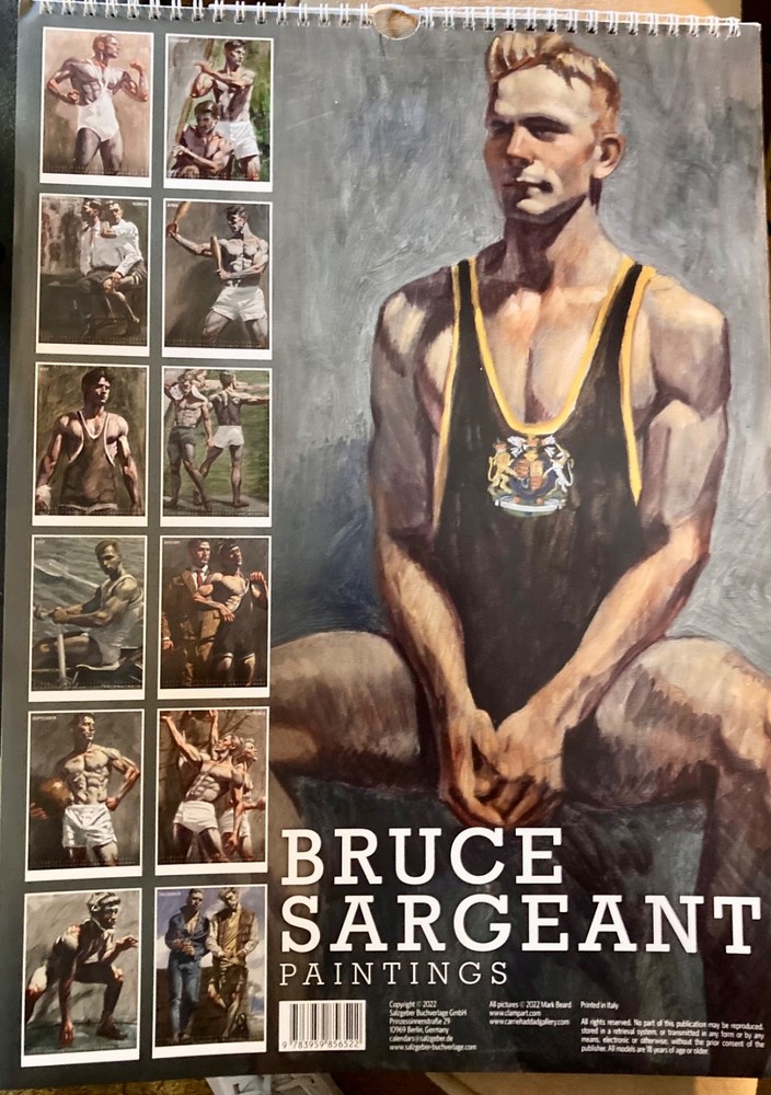 Bruce Sargeant Paintings 2023 Calendar