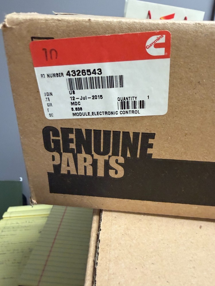 Cummins Engine 4326543 Module, Electronic Control