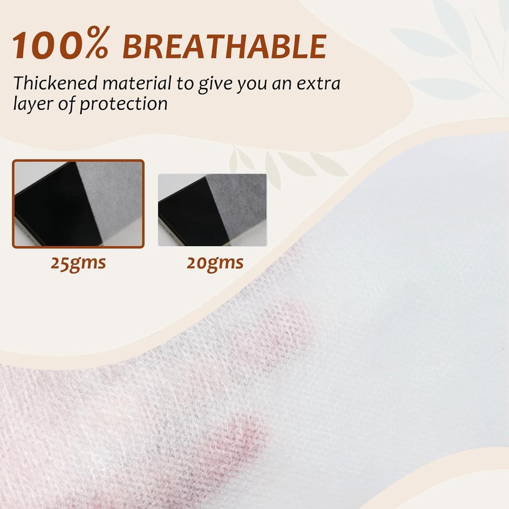 Disposable Thicken 30pc Fitted Massage Table Sheets, 25gsm Heavy Duty
