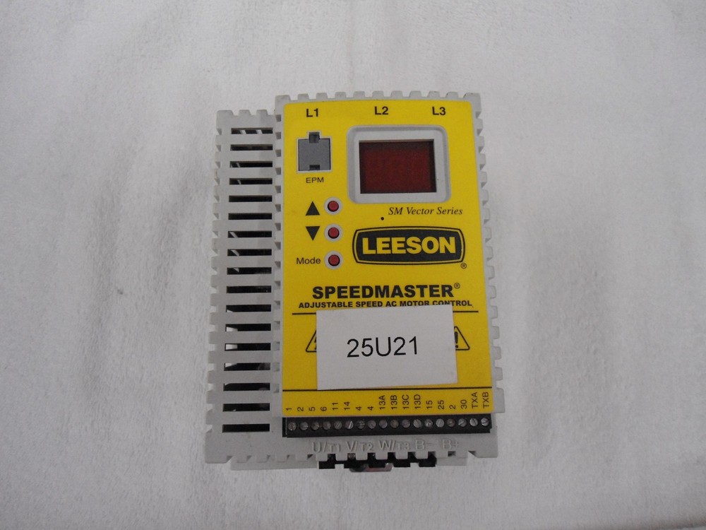 LEESON Speedmaster Adjustable Speed AC Motor Control  1HP       174027.00