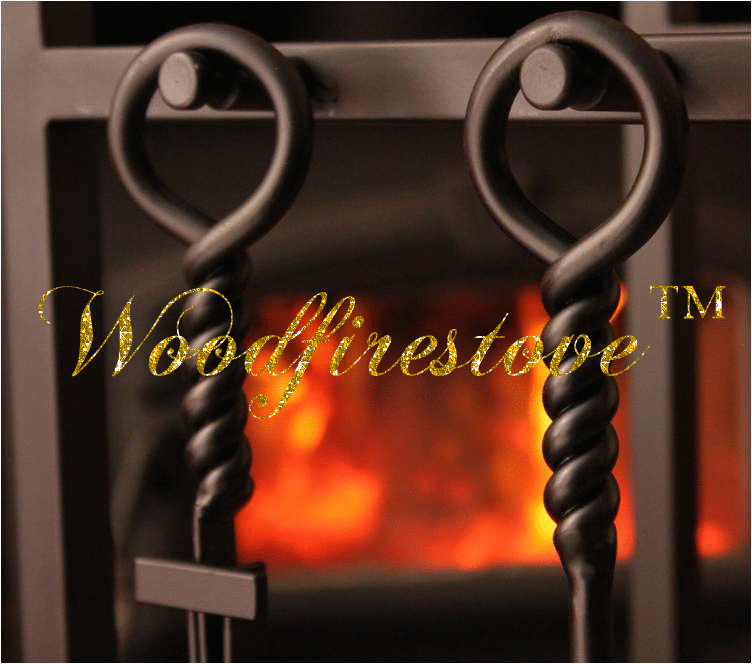 FIRE PIT TONGS - 🔥 Fireplace LOG GRABBER / CLAW Wrought Iron Style (Rustic)