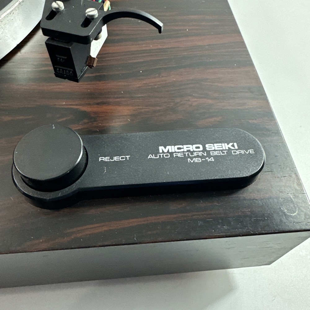 Vintage MICRO SEIKI MB-14 Turntable ~Works