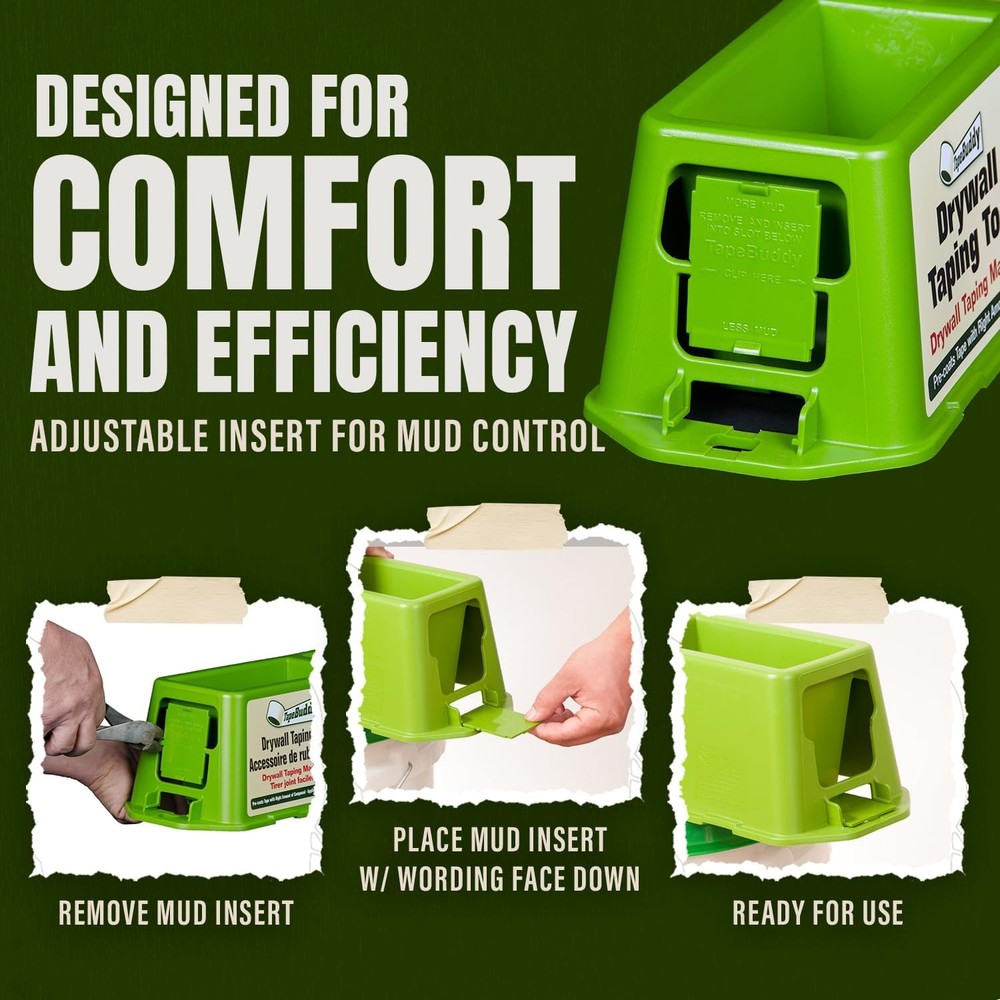 Tools Drywall Taping Tool - Simplifies Drywall Banjo Taping - Reliable