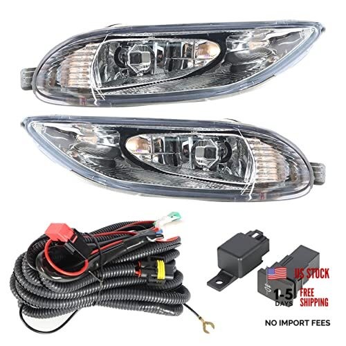 Fog Lights Assembly Replacement for Corolla 2005-2008 Camry 2002-2004 Solara