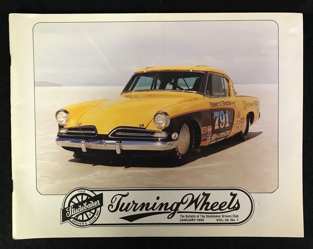 Turning Wheels STUDEBAKER Magazine 11 Issues of Volume 24, 1992
