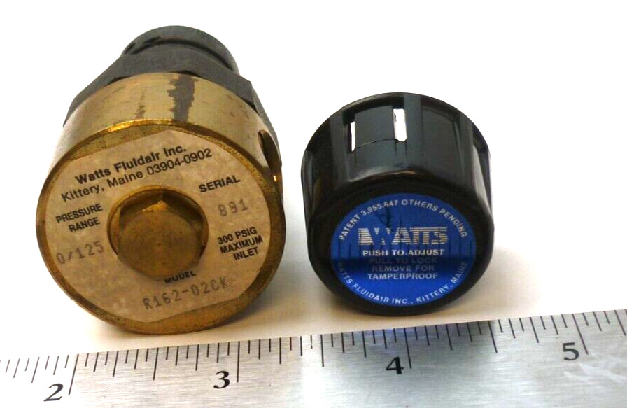 Watts Fluidair Regulator, pn R162-02CK